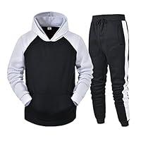 Algopix Similar Product 15 - Mens 2 Piece Sweatsuits with Hoodies