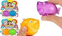 Algopix Similar Product 7 - JARU Sticky Shark Mochi Squishy Toy 2