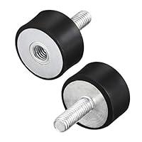 Algopix Similar Product 5 - uxcell M8 Male Female Rubber Mounts