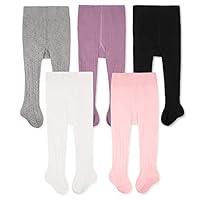 Algopix Similar Product 3 - CozyWay Baby Girls Tights Cable Knit