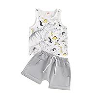 Algopix Similar Product 17 - Toddler Infant Baby Boy Summer Outfits