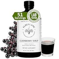 Algopix Similar Product 14 - Elderberry Syrup by Elderlane 