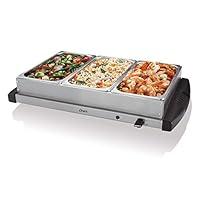Algopix Similar Product 9 - Oster Buffet Server Warming Tray 