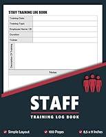 Algopix Similar Product 8 - Staff Training Log Book Track Employee