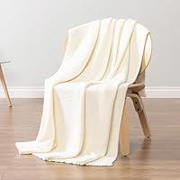 Algopix Similar Product 16 - PAVILIA Plush Knit Throw Blanket for