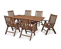 Algopix Similar Product 11 - POLYWOOD Vineyard 7Piece Farmhouse