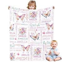 Algopix Similar Product 1 - Sleeleece Personalized Baby Blankets