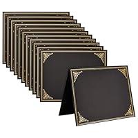 Algopix Similar Product 16 - 12Pack Black Certificate Holders with