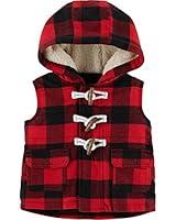 Algopix Similar Product 20 - Carters Baby Boys Hooded BuffaloCheck