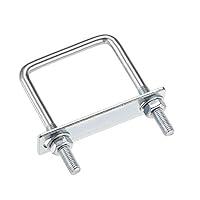 Algopix Similar Product 2 - uxcell Square UBolts 23860mm