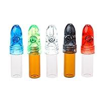Algopix Similar Product 9 - Dabixx 1Piece Portable Snuff Top Bullet