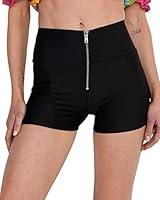 Algopix Similar Product 20 - iHeartRaves High Waisted Zipper Booty