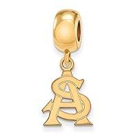 Algopix Similar Product 3 - Arizona State Bead Charm Small 12