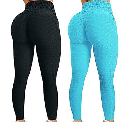 Best Deal for Workout Leggings for Women, 2 Pack Workout Active Pants Hip