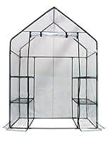 Algopix Similar Product 17 - Homewell Walkin Greenhouse Kit 3 Tiers