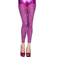 Algopix Similar Product 20 - Music Legs Womens Hot Pink Leopard