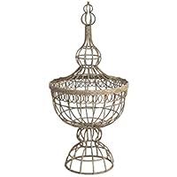Algopix Similar Product 9 - Benjara Brown Benzara BM155892 Metal