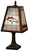 Algopix Similar Product 9 - NFL Denver Broncos 14 Inch Art Glass