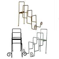 Algopix Similar Product 17 - Benjara BM164710 Metal Four Tier Plate