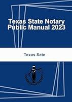 Algopix Similar Product 17 - Texas State Notary Public Manual, 2023