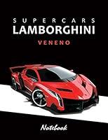 Algopix Similar Product 11 - Supercars Lamborghini Veneno Notebook