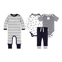 Algopix Similar Product 11 - Burts Bees Baby Baby Boys 4 Piece