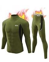 Algopix Similar Product 7 - Thermal Underwear for Men with Fly