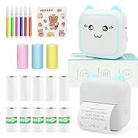 Algopix Similar Product 9 - FAWAIKTU Mini Portable Printer Cute