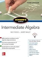 Algopix Similar Product 10 - Schaums Outline of Intermediate