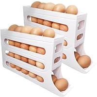 Algopix Similar Product 15 - 4 Tiers Egg Holder for Fridge 2024 New