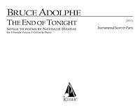 Algopix Similar Product 13 - The End of Tonight for 3 Female Voices