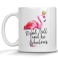 Algopix Similar Product 11 - Stand Tall and Be Fabulous Flamingo