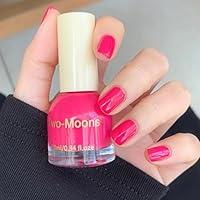 Algopix Similar Product 12 - COSMOO Hot Pink Quick Dry Nail Polish