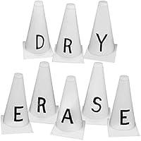 Algopix Similar Product 1 - Brybelly SCOA016 Dry Erase Cones with