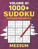 Algopix Similar Product 9 - 1000 Sudoku Puzzles For Adults Medium