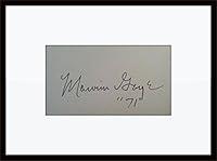 Algopix Similar Product 10 - Framed Marvin Gaye Autograph with