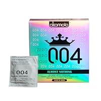 Algopix Similar Product 15 - OKAMOTO 004 Condoms, 24 count