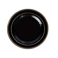 Algopix Similar Product 12 - FL507BKG BlackGold 7 Salad Plates