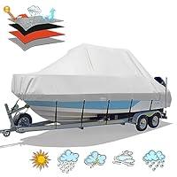 Algopix Similar Product 1 - Solim Waterproof TTop Boat Cover