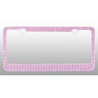 Algopix Similar Product 4 - License Plate Frame  Metal  7 Row 