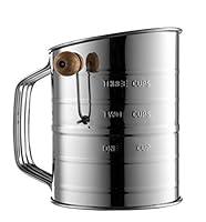 Algopix Similar Product 8 - Bellemain 3 Cup Flour Sifter for Baking