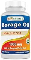 Algopix Similar Product 16 - Best Naturals Borage Oil 1000 mg 90