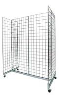 Algopix Similar Product 5 - Chrome Grid Gondola Unit  24W x 48L
