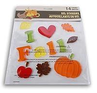 Algopix Similar Product 7 - Autumn Fall Themed Gel Cling Set  I