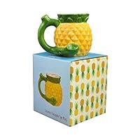 Algopix Similar Product 13 - FASHION CRAFT PINEAPPLE CERAMIC COFFEE