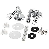 Algopix Similar Product 19 - TRIXES Pair of Chrome Finished Toilet