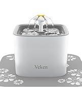 Algopix Similar Product 15 - Veken Pet Fountain 84oz25L Automatic