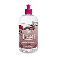 Algopix Similar Product 12 - Roses Natural Liquid Dish Soap Rose
