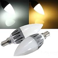 Algopix Similar Product 15 - Bazaar C37 E14 3W Warm WhiteWhite
