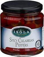 Algopix Similar Product 13 - ISOLA Spicy Calabrian Peppers, 9.8 OZ